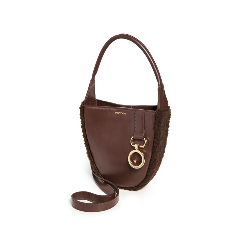 Vavvoune Mirey Teardrop Bag Chocolate